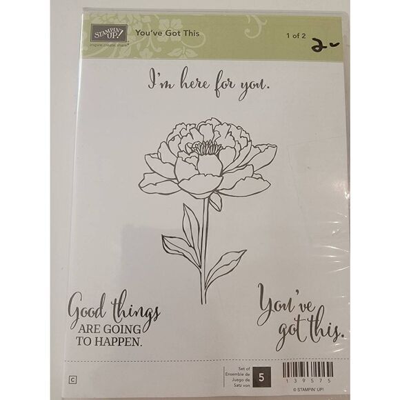 Stampin' Up! You've Got This Stamp Set - Picture 1 of 3